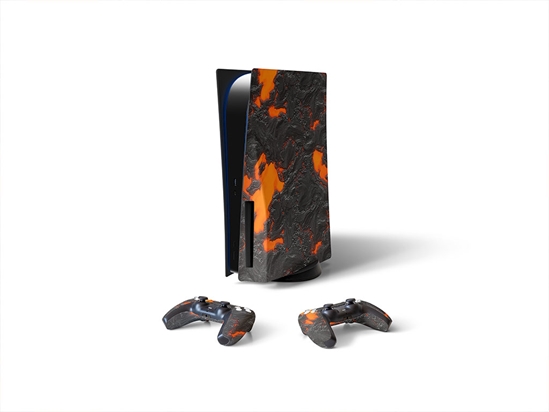 Mount Asama Lava Sony PS5 DIY Skin