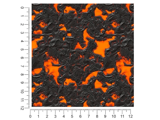 Mount Etna Lava 1ft x 1ft Craft Sheets