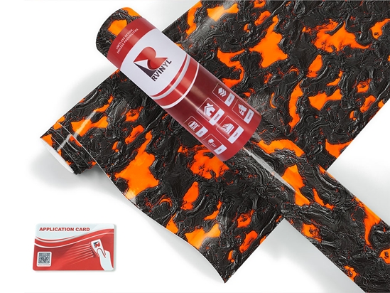 Mount Etna Lava Craft Vinyl Roll