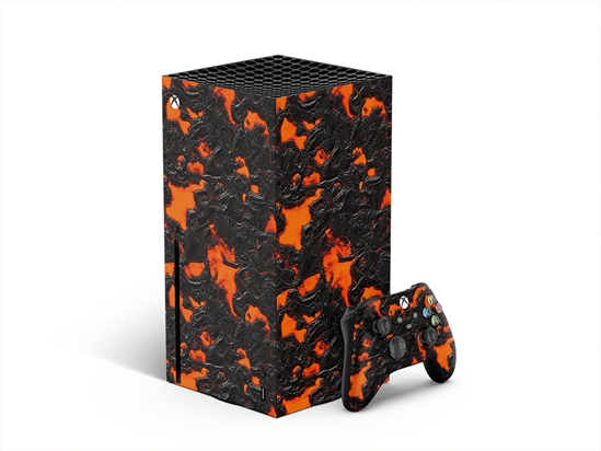 Mount Etna Lava XBOX DIY Decal