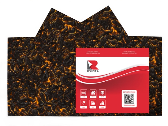 Mount Krakatoa Lava Craft Vinyl Sheet Pack