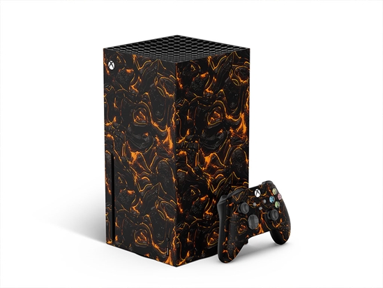 Mount Krakatoa Lava XBOX DIY Decal