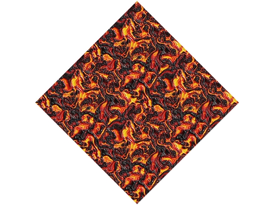 Mount Pinatubo Lava Vinyl Wrap Pattern