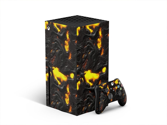 Nasty Glassy Lava XBOX DIY Decal