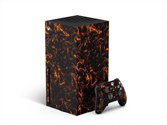 Natural Disaster Lava XBOX DIY Decal