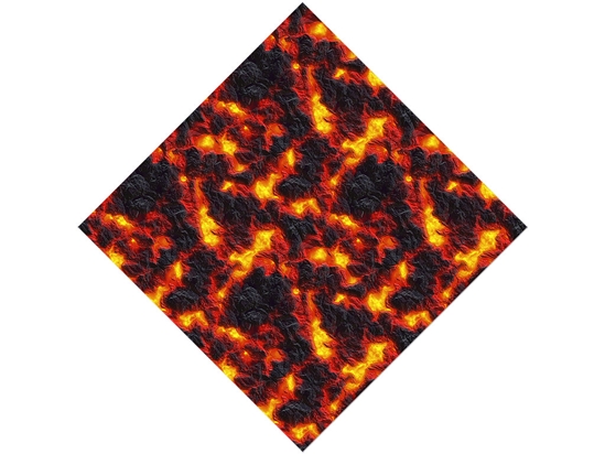 Smelted Earth Lava Vinyl Wrap Pattern