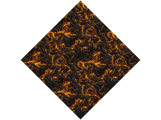 Smoldering Mess Lava Vinyl Wrap Pattern