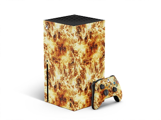 Super Eruption Lava XBOX DIY Decal