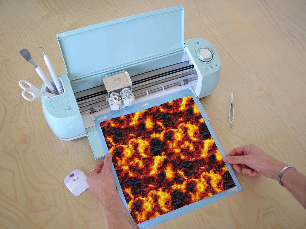 Viscous Death Lava Cricut Compatible Vinyl