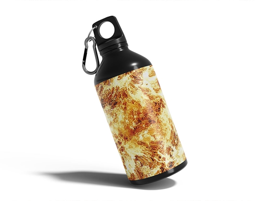 Volcanic Eruption Lava Water Bottle DIY Stickers