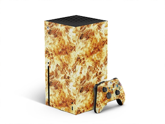 Volcanic Eruption Lava XBOX DIY Decal