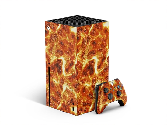 Volcanic Field Lava XBOX DIY Decal