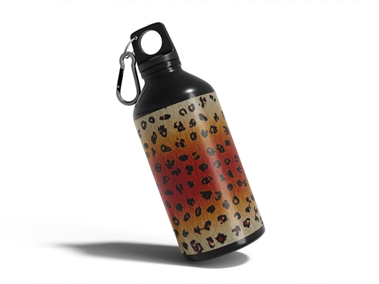 Cyber DeafLeopard Animal Print Water Bottle DIY Stickers