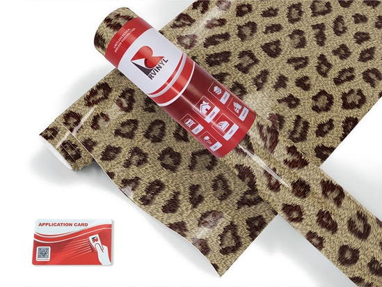 Cyber ManyaraLeopard Animal Print Craft Vinyl Roll