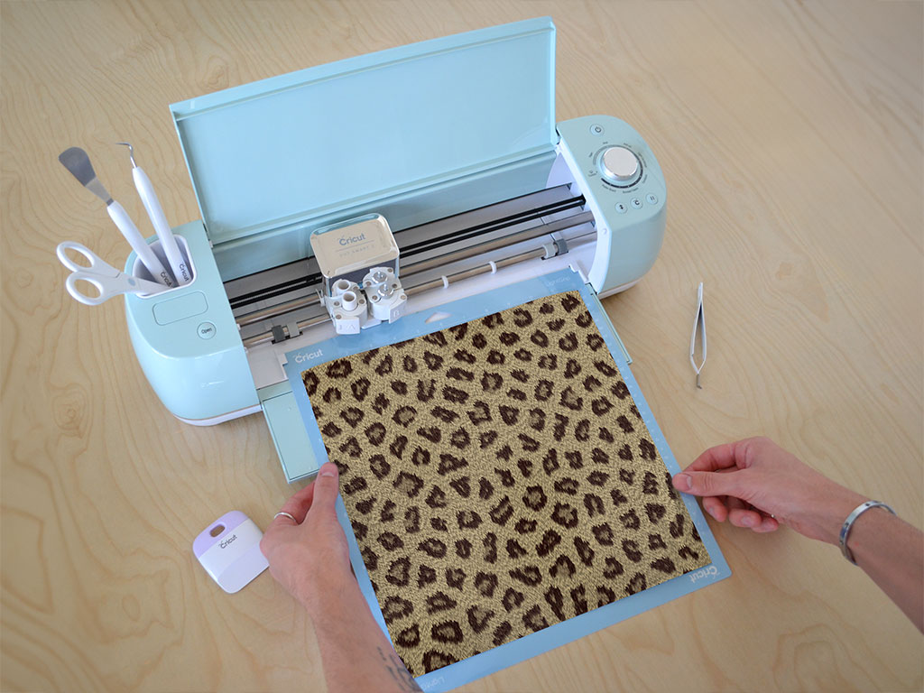 Cyber ManyaraLeopard Animal Print Cricut Compatible Vinyl