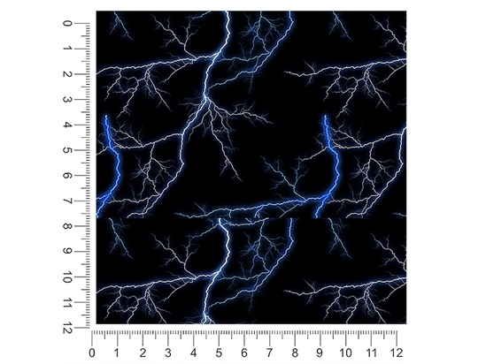 Blue Lightning Lightning 1ft x 1ft Craft Sheets