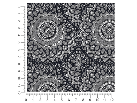 Complex Mandelbrot Mandala 1ft x 1ft Craft Sheets