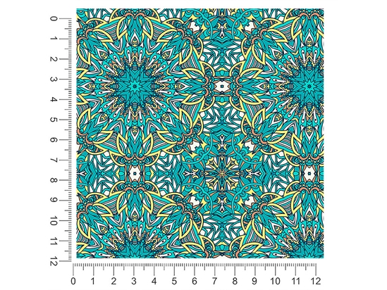 Frothing Surf Mandala 1ft x 1ft Craft Sheets