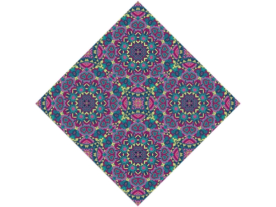 Magenta Love Mandala Vinyl Wrap Pattern