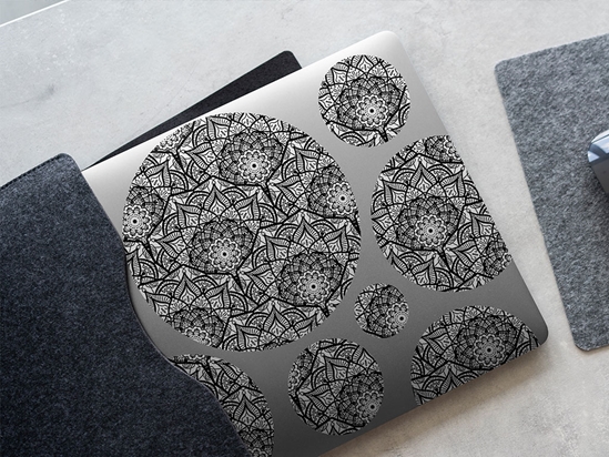 Mystic Petals Mandala DIY Laptop Stickers