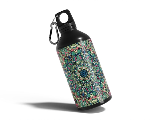 Olive Wonder Mandala Water Bottle DIY Stickers