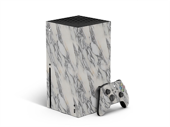 Arabescato Breccia White Marble Stone XBOX DIY Decal