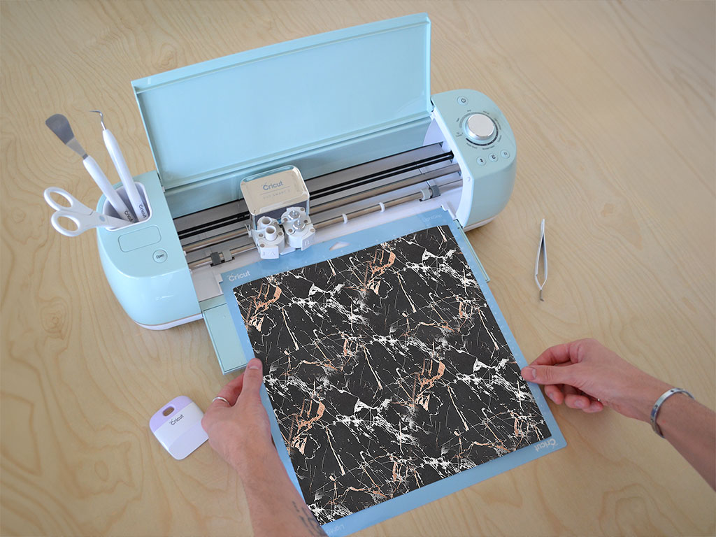 Bilbao Gray Marble Marble Stone Cricut Compatible Vinyl