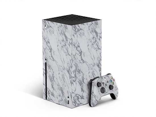 Blanco Carrara White Marble Stone XBOX DIY Decal