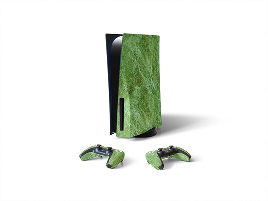 Verde Levante Green Marble Stone Sony PS5 DIY Skin