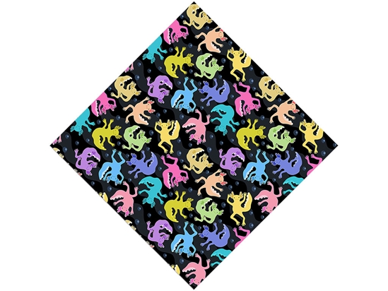 Neon Salamanders Marine Life Vinyl Wrap Pattern