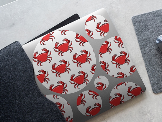 Cartoon Crabs Salt Water DIY Laptop Stickers