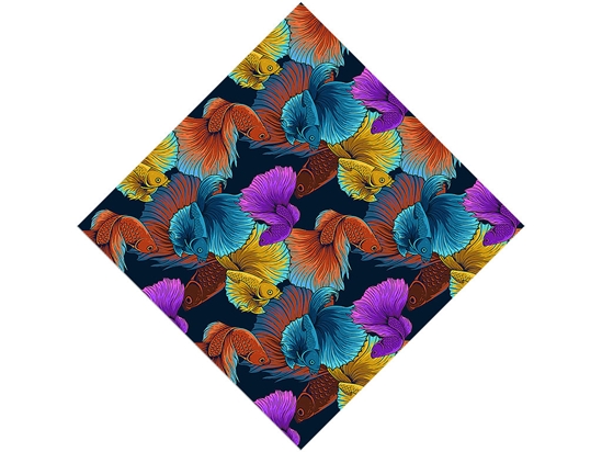 Alpha Betta Fish Marine Life Vinyl Wrap Pattern