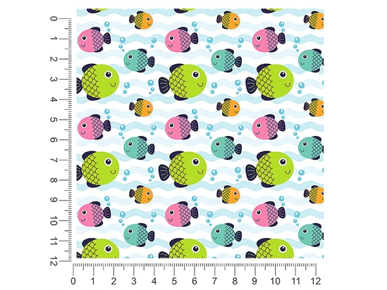 Funny Fins Salt Water 1ft x 1ft Craft Sheets