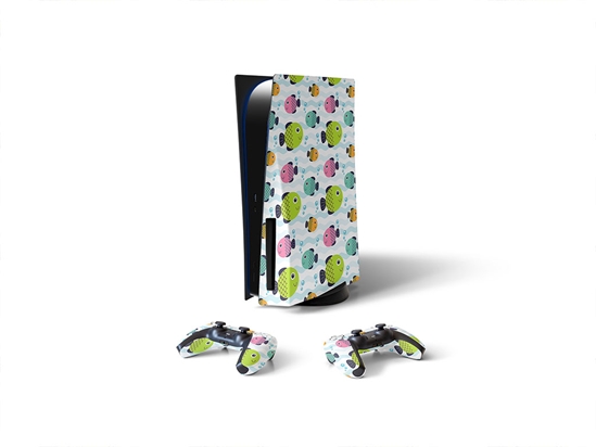 Funny Fins Salt Water Sony PS5 DIY Skin