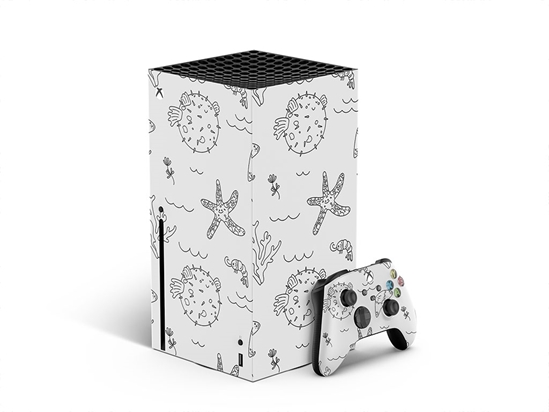 Pleasant Puffer Salt Water XBOX DIY Decal