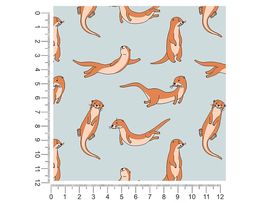 Otter Occupation Salt Water 1ft x 1ft Craft Sheets