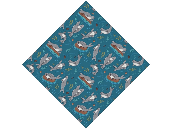 Puppy Love Marine Life Vinyl Wrap Pattern