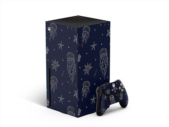 Jellyfish Constellations Salt Water XBOX DIY Decal