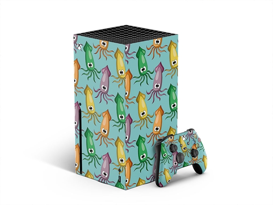 Silly Squids Salt Water XBOX DIY Decal