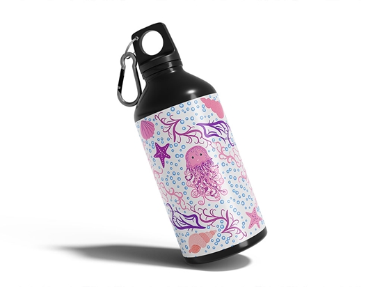 Tangled Tentacles Salt Water Water Bottle DIY Stickers