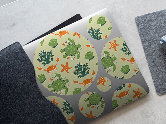 Casual Terrapins Fresh Water DIY Laptop Stickers