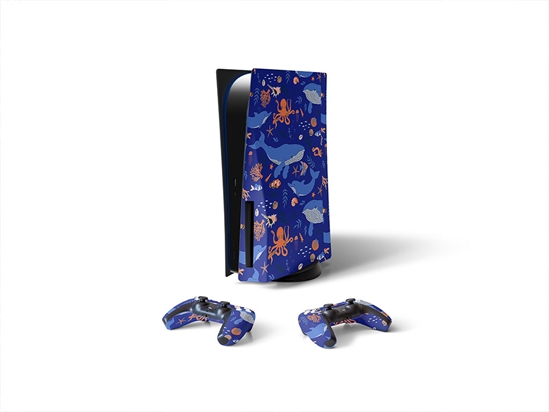 Deep Dive Salt Water Sony PS5 DIY Skin