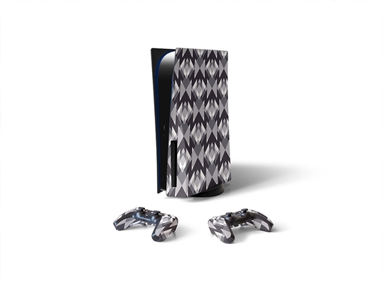 Expanding Outward Mosaic Sony PS5 DIY Skin