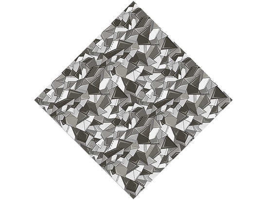 Paper Mess Mosaic Vinyl Wrap Pattern