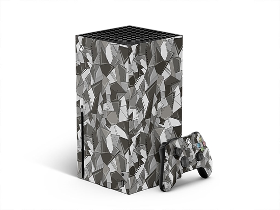 Paper Mess Mosaic XBOX DIY Decal