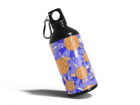 Boys Disco Mosaic Water Bottle DIY Stickers