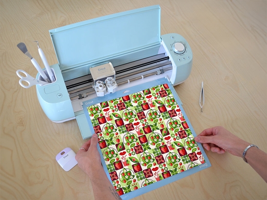 Strawberry Jam Mosaic Cricut Compatible Vinyl