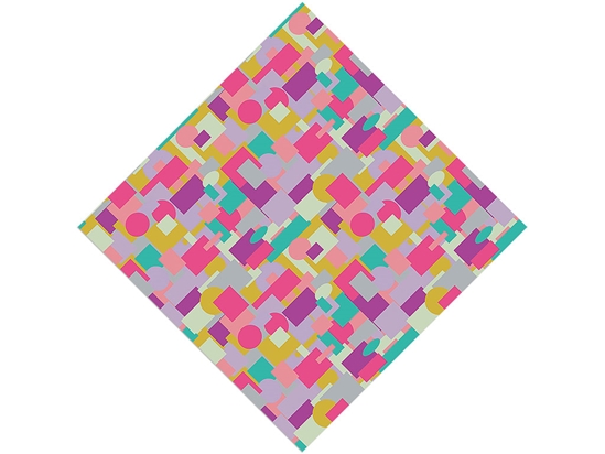 Congo Configurations Mosaic Vinyl Wrap Pattern