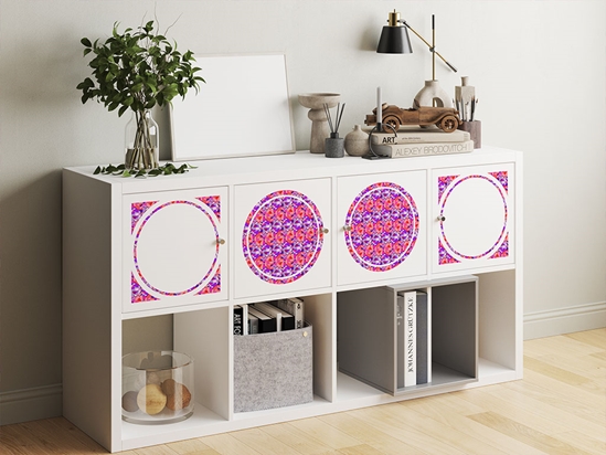 Cyclamen Sensation Mosaic DIY Furniture Stickers