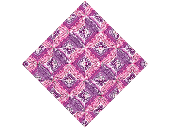 Rosy Bonbons Mosaic Vinyl Wrap Pattern